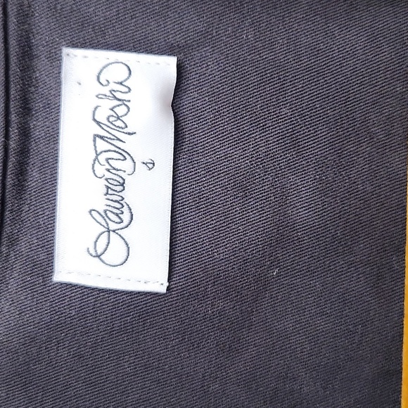 Lauren Moshi black shirt rare stitched star 💋 lips - Picture 4 of 8